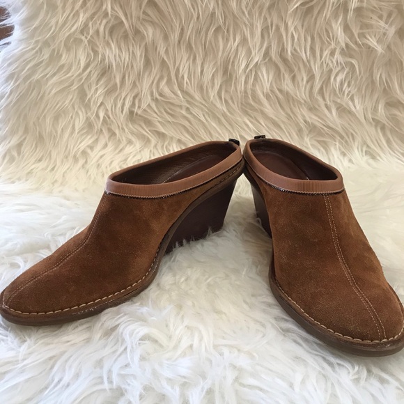 Cole Haan Women’s Jaynie Suede Wedge Mule Size 8 - Picture 9 of 10